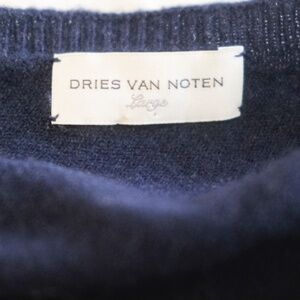 Dries Vam Noten cashmere backless sweater